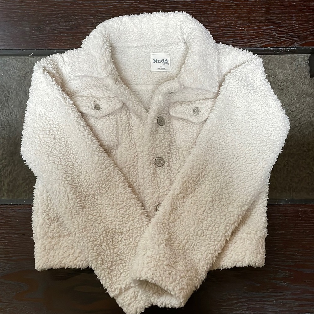 Cute Girls Mudd Fur Jacket